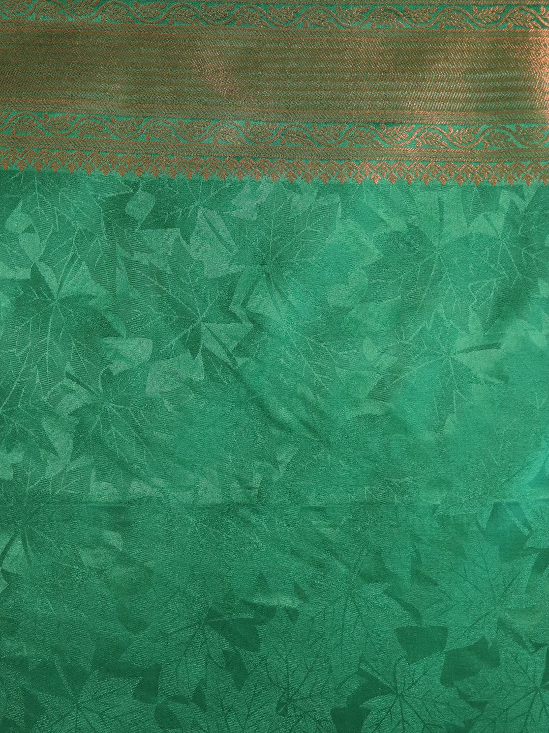 Banarasi Silk Jamawar Saree - Green