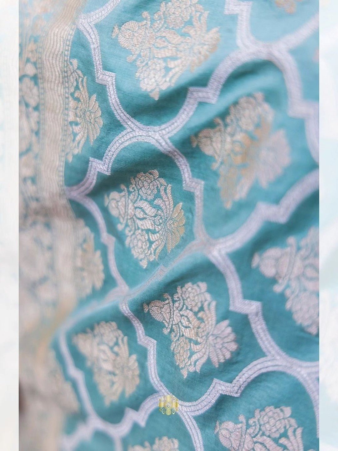 Pure Katan Silk Handwoven In Banaras