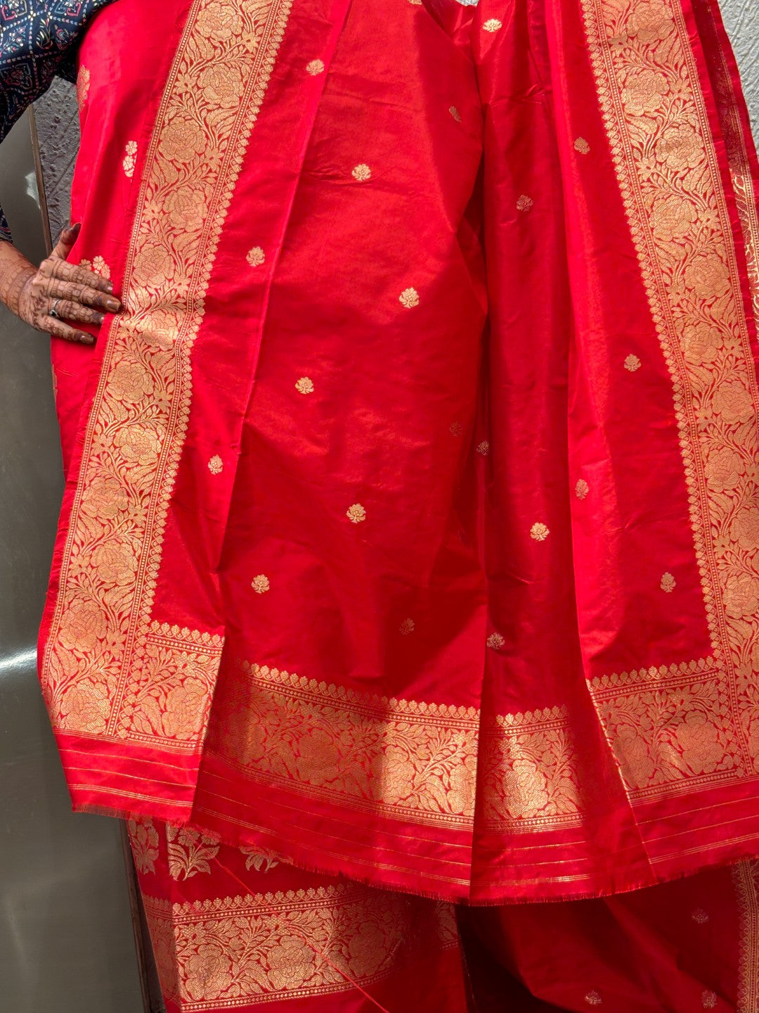 Handloom Banarasi Pure Kataan Silk Unstitched Suit