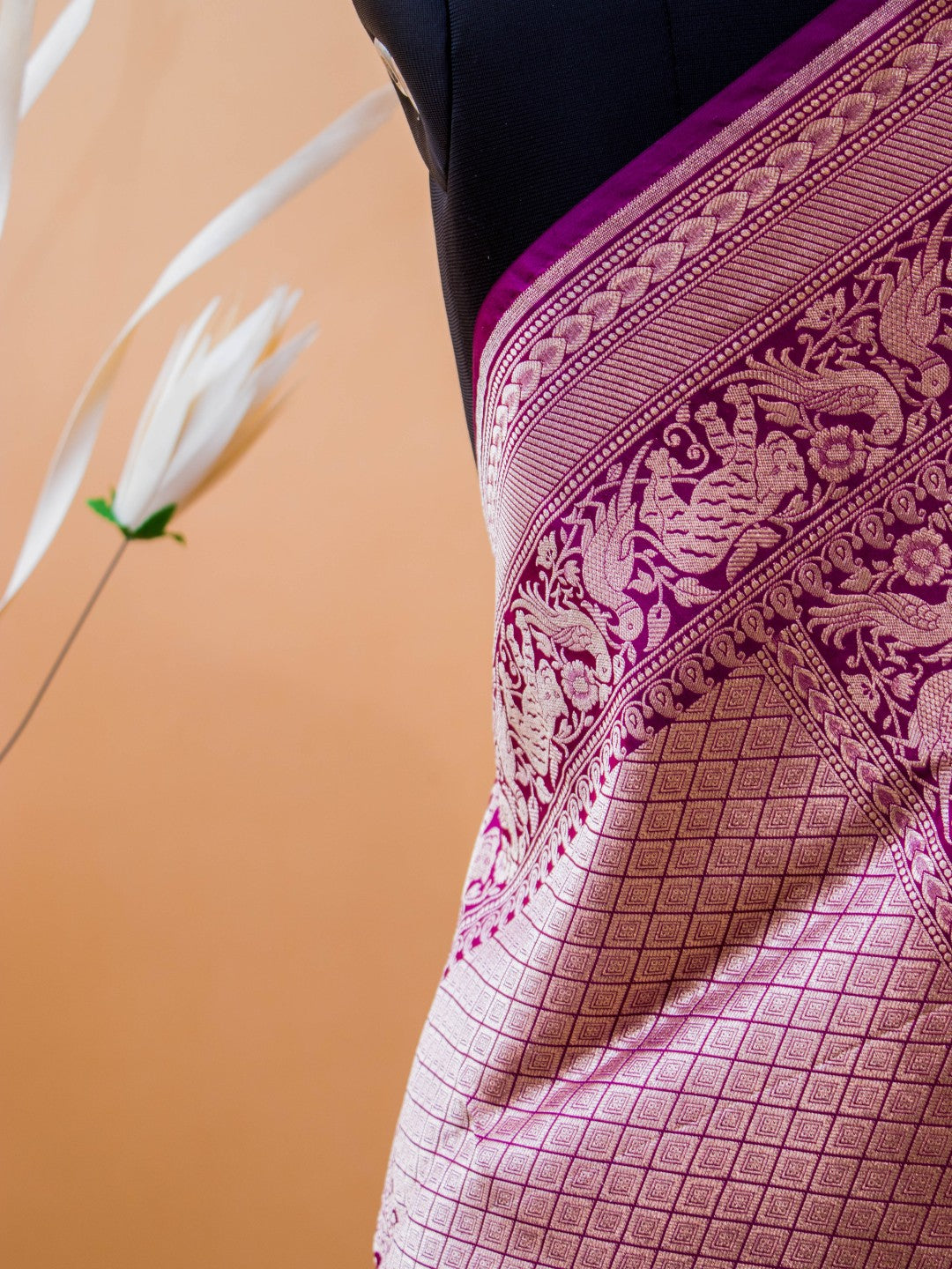 Pure Kataan Silk In Famous Shikargha Weaving