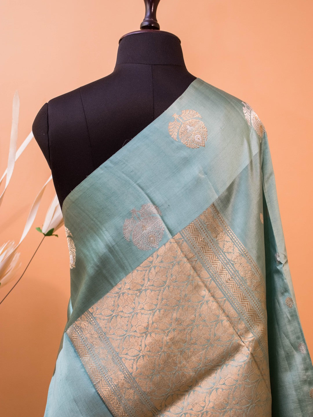 Pure Mashru Silk In Contemporary Design Motifs