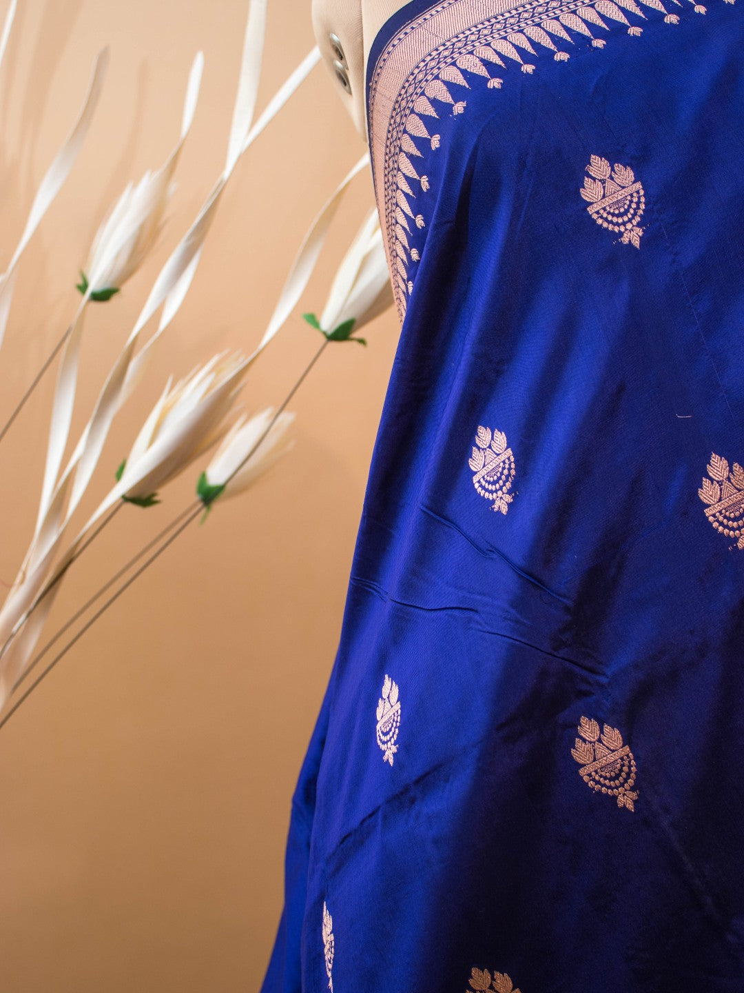 Pure Kataan Silk With Designer Buti All Over