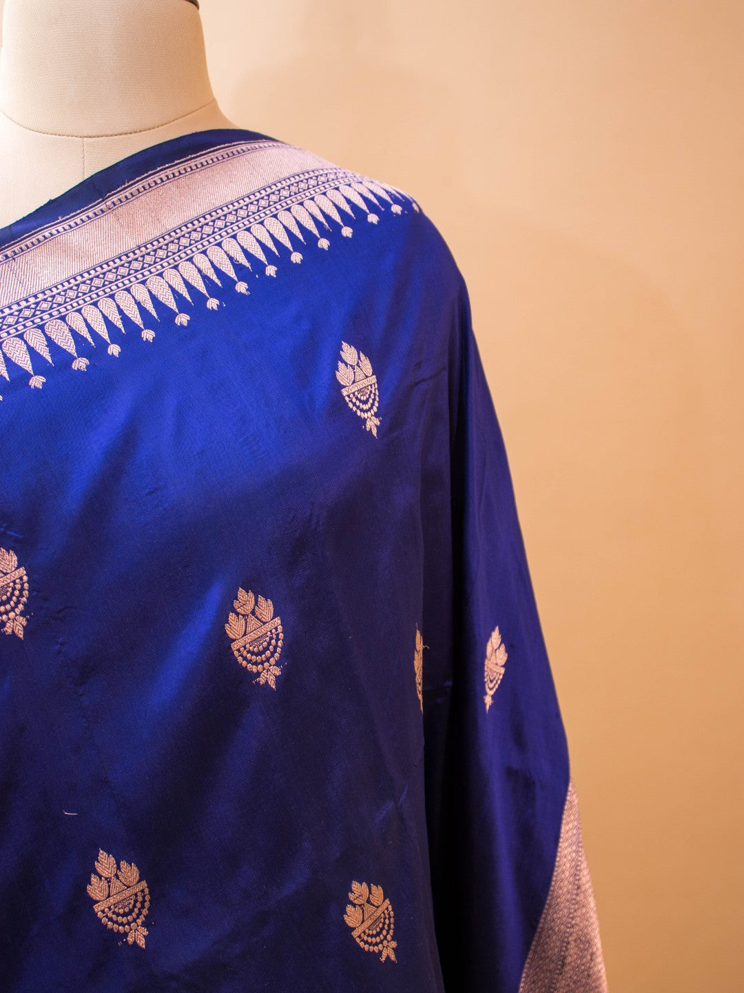 Pure Kataan Silk With Designer Buti All Over