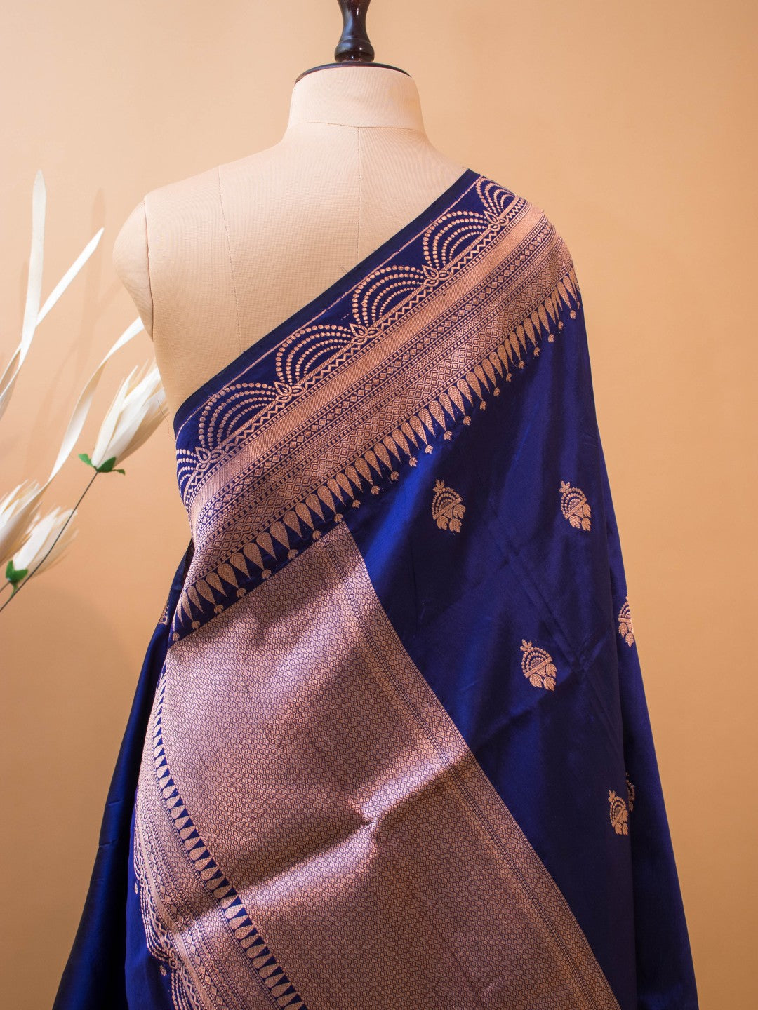 Pure Kataan Silk With Designer Buti All Over