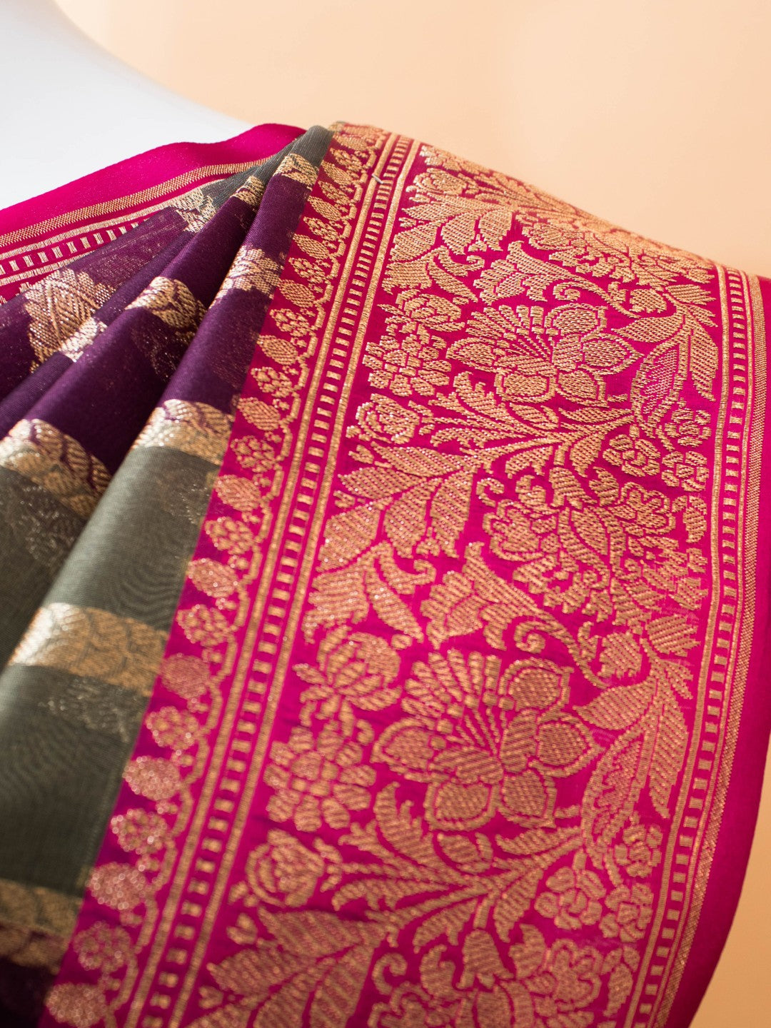 Rangaat Weaved In Kora Silk Saree