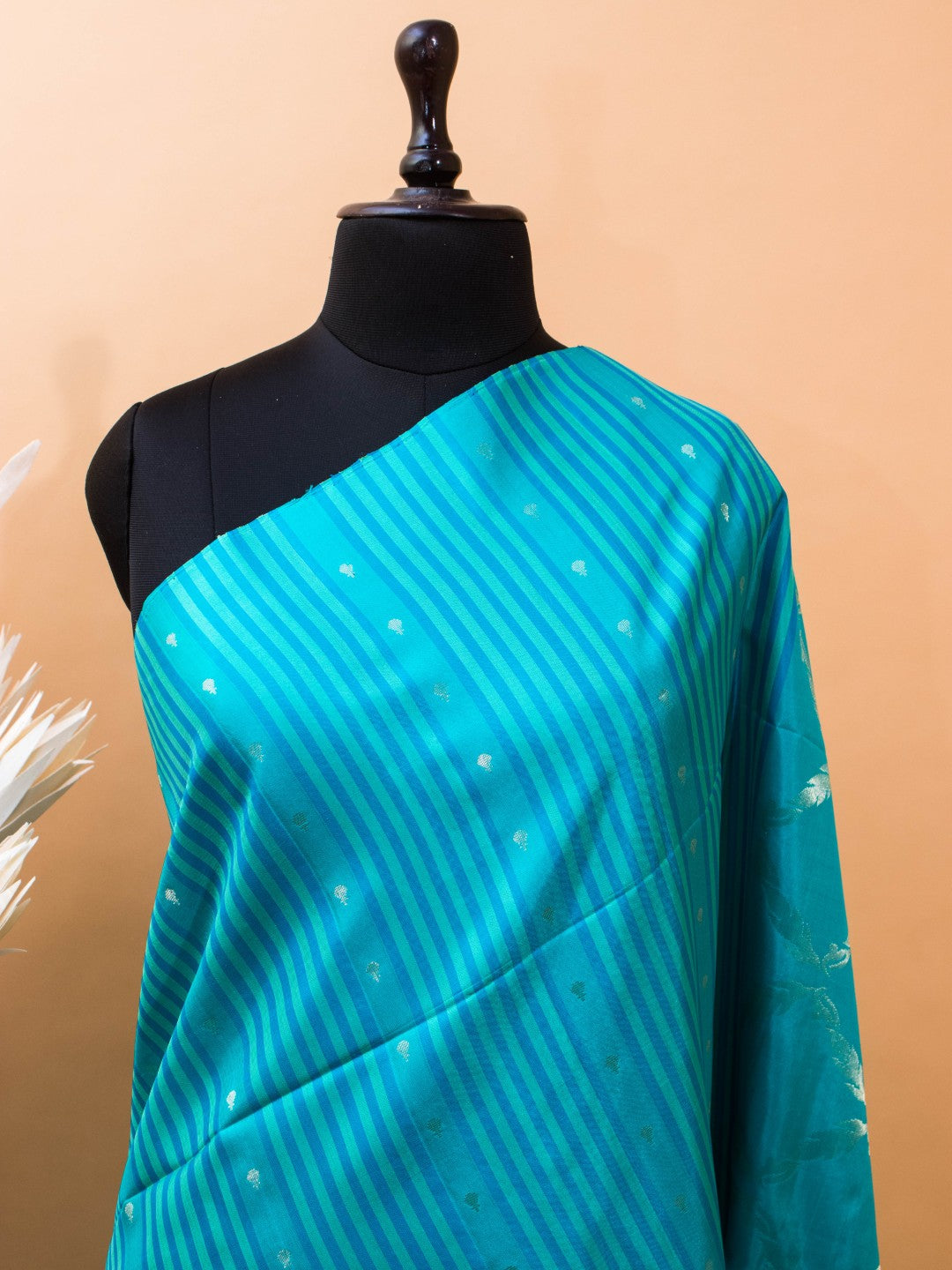 Contemporary Style Designer Sarees In Pure Silk