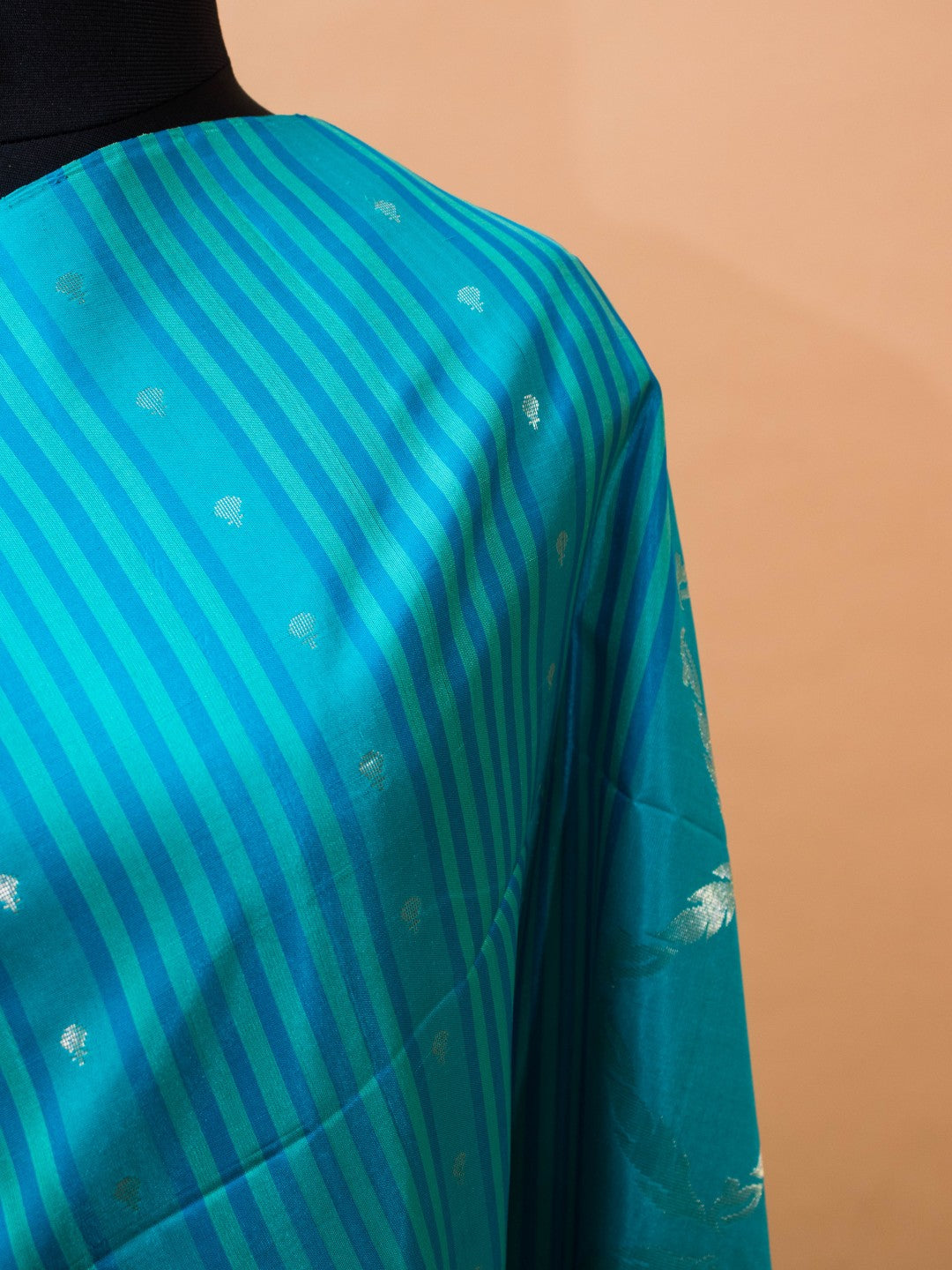 Contemporary Style Designer Sarees In Pure Silk