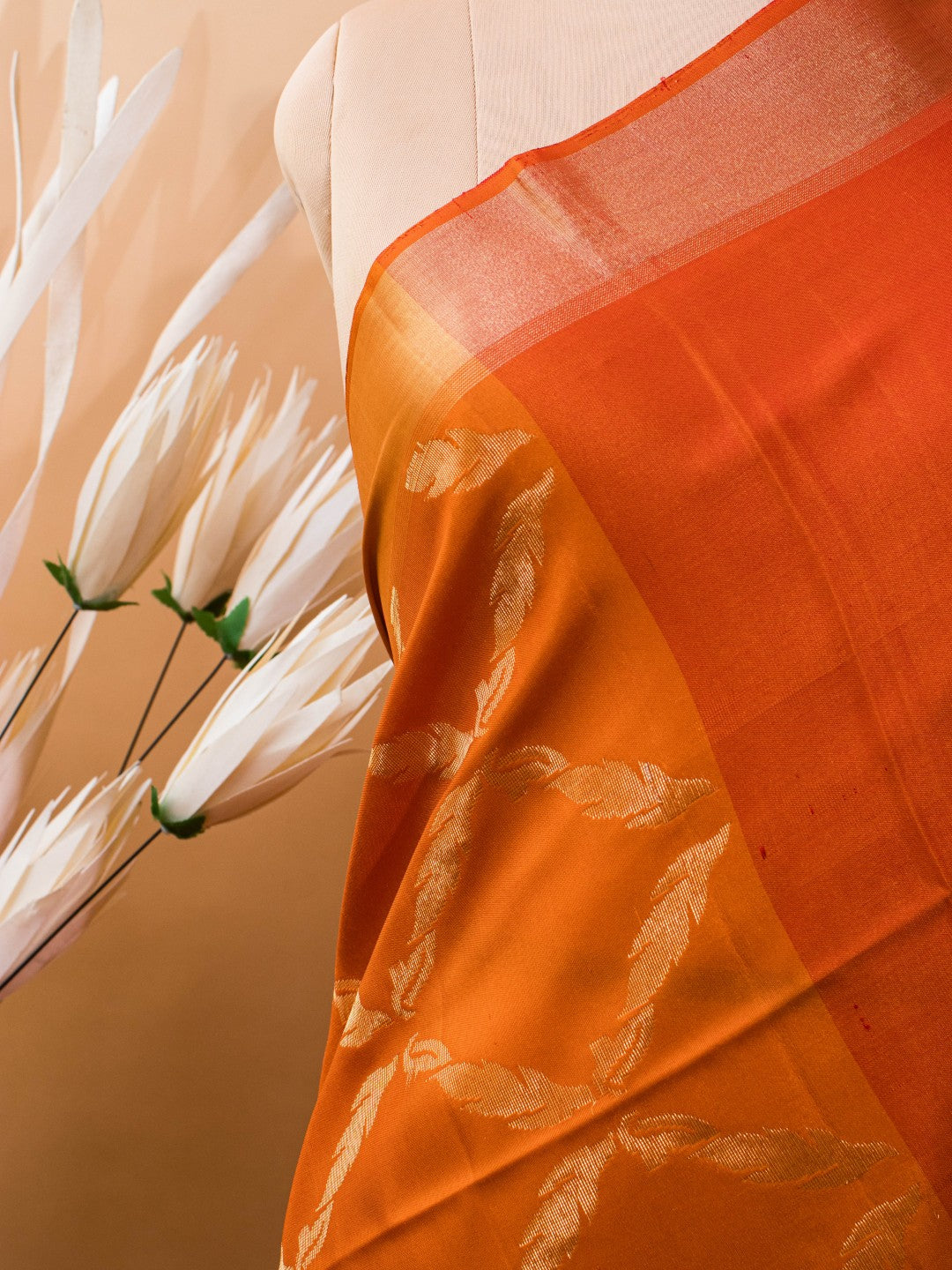 Contemporary Style Rangkaat Sarees In Pure Silk