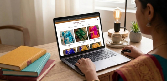 Where to Buy Authentic Banarasi Sarees Online Without Getting Cheated