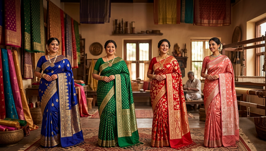 Which Banarasi Saree Suits Your Body Type? An Honest Styling Guide