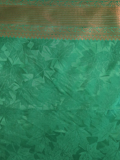 Banarasi Silk Jamawar Saree - Green