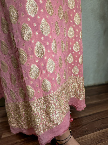 Handloom Banarasi Pure Kataan Silk Unstitched Suit