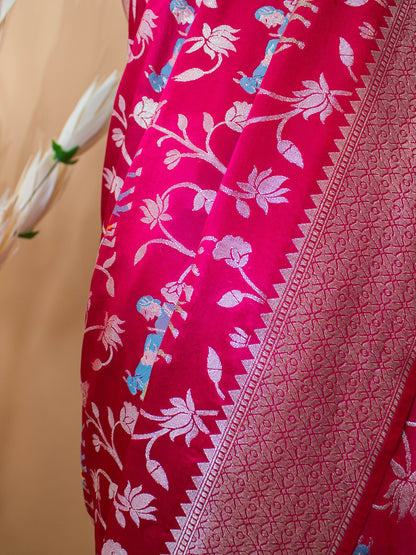Mashru Silk Jaal Weaving In Cow Grazing Story