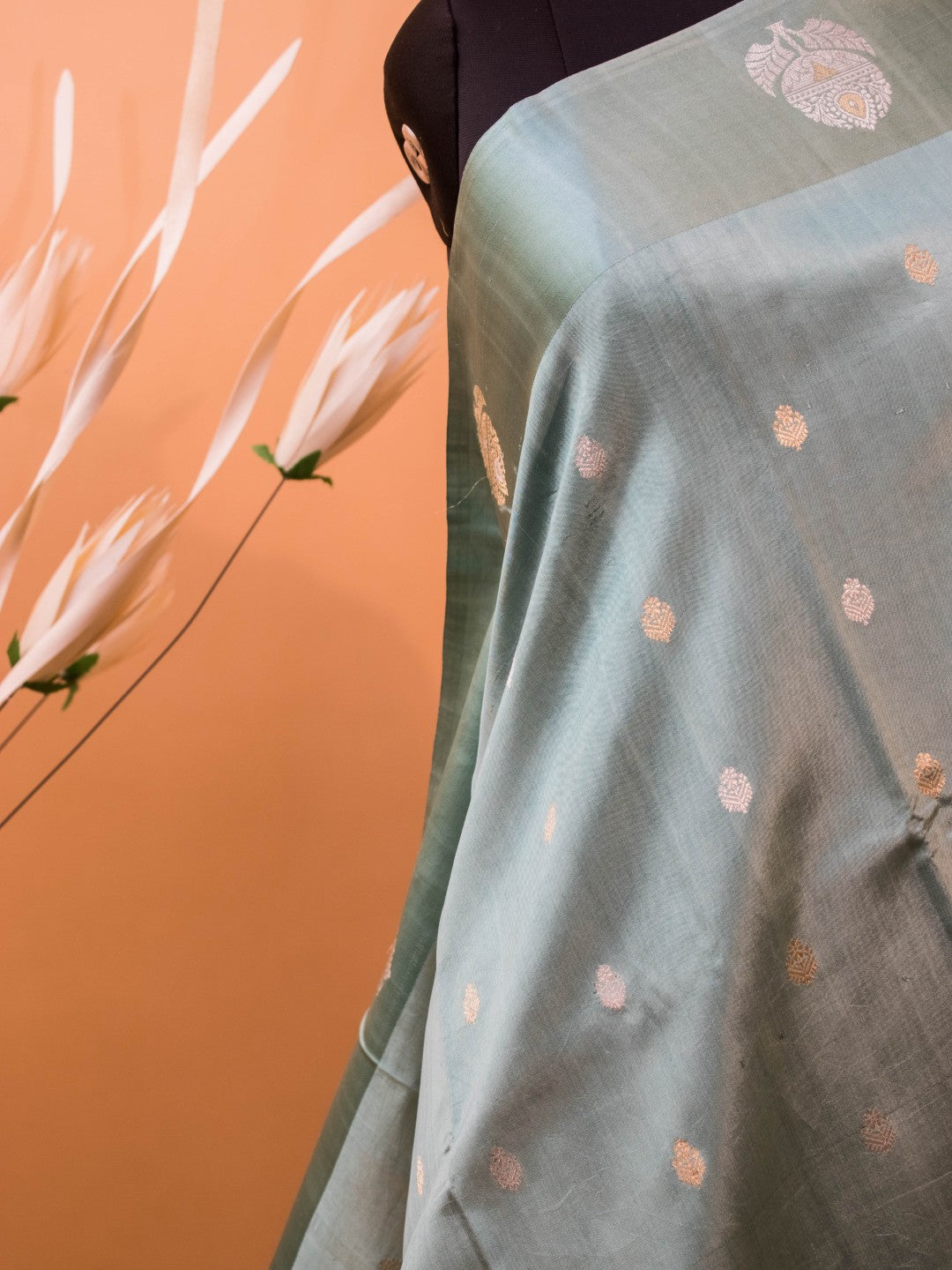 Pure Mashru Silk In Contemporary Design Motifs