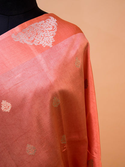 Pure Mashru Silk In Banarasi Motifs At Border