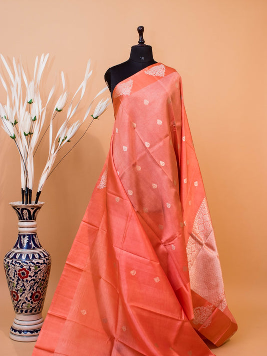Pure Mashru Silk In Banarasi Motifs At Border