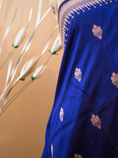 Pure Kataan Silk With Designer Buti All Over