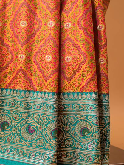 Banarasi Tanchui In Minute Resham Weaving Saree