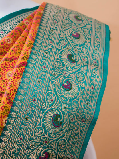 Banarasi Tanchui In Minute Resham Weaving Saree