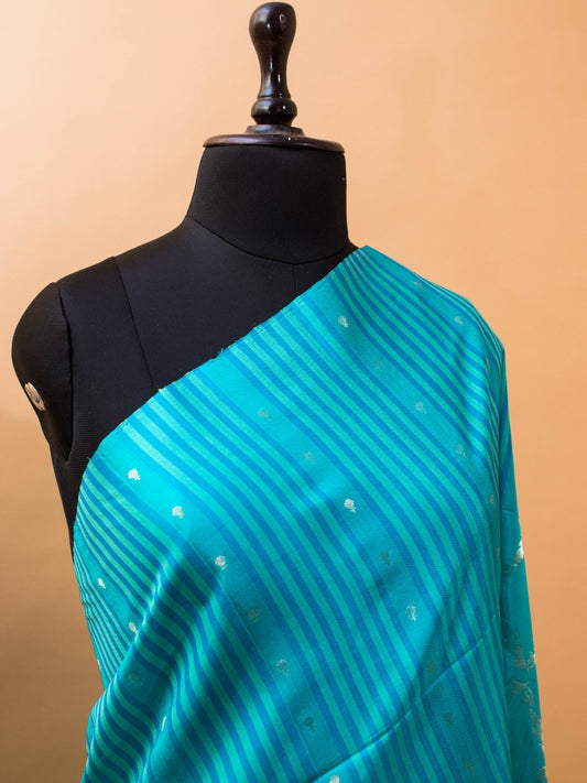 Contemporary Style Designer Sarees In Pure Silk