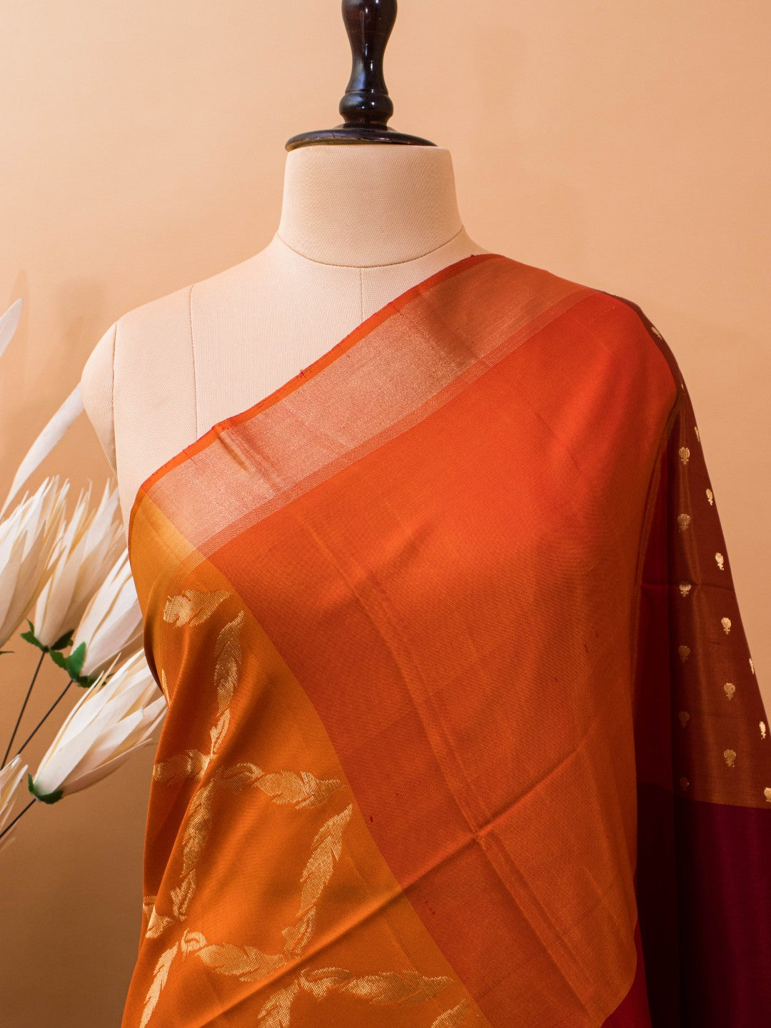 Contemporary Style Rangkaat Sarees In Pure Silk