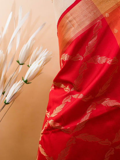 Contemporary Style Rangkaat Sarees In Pure Silk