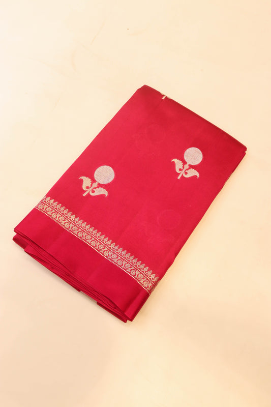 Contemporary Banarasi Weaving In Pure Silk-Pink