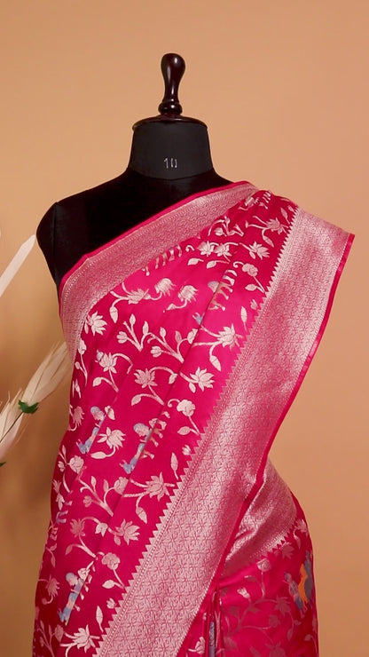 Mashru Silk Jaal Weaving In Cow Grazing Story
